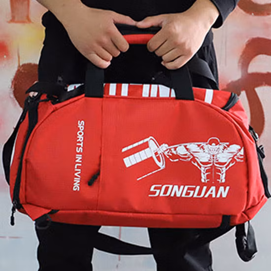 工場でカスタマイズされたロゴ防水軽量耐久性旅行スポーツフィットネスジムバッグ